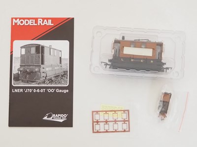Lot 497 - A RAPIDO TRAINS MR-209 OO gauge J70 0-6-0T...