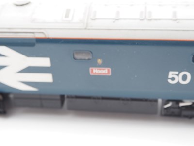 Lot 505 - A pair of HORNBY OO gauge Class 50 diesel...