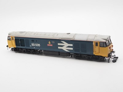 Lot 505 - A pair of HORNBY OO gauge Class 50 diesel...