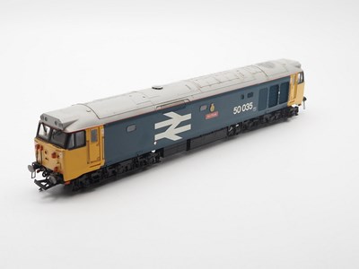Lot 505 - A pair of HORNBY OO gauge Class 50 diesel...