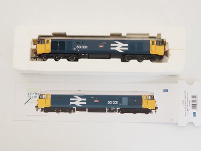Lot 505 - A pair of HORNBY OO gauge Class 50 diesel...