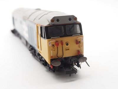 Lot 505 - A pair of HORNBY OO gauge Class 50 diesel...