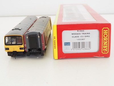 Lot 515 - A HORNBY OO gauge R2866 class 153 single...