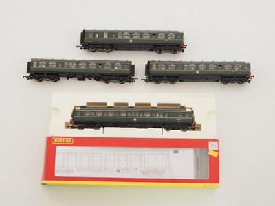 Lot 516 - A pair of HORNBY OO gauge DMUs comprising a...