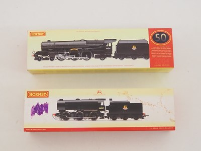 Lot 528 - A pair of HORNBY OO gauge steam locomotives...