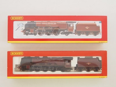 Lot 530 - A pair of HORNBY OO gauge Duchess class steam...