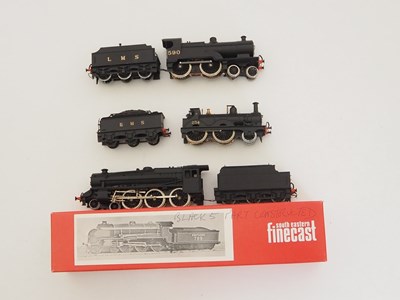 Lot 535 - A group of kitbuilt OO gauge steam locomotives...