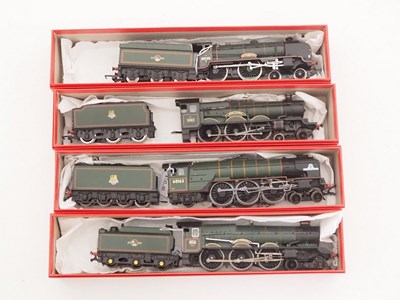 Lot 557 - A group of HORNBY OO gauge steam locomotives -...