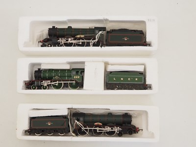 Lot 564 - A group of HORNBY OO gauge steam locomotives -...