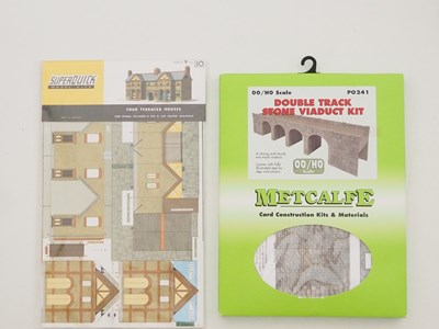 Lot 571 - A group of mostly HORNBY OO gauge buildings...