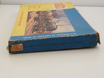 Lot 583 - A pair of HORNBY DUBLO OO gauge 2-rail goods...