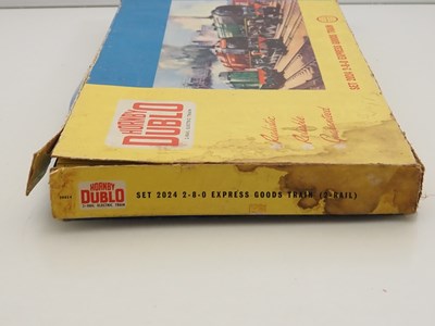 Lot 583 - A pair of HORNBY DUBLO OO gauge 2-rail goods...