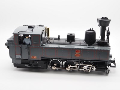 Lot 614 - An LGB 2070D G Scale Krauss 0-6-2T steam...