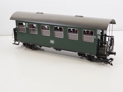 Lot 616 - A pair of LGB G scale 3070 German outline...