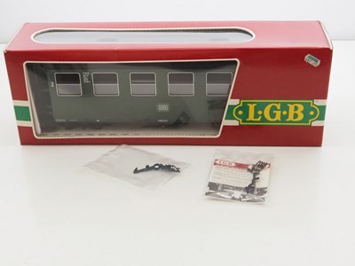 Lot 616 - A pair of LGB G scale 3070 German outline...