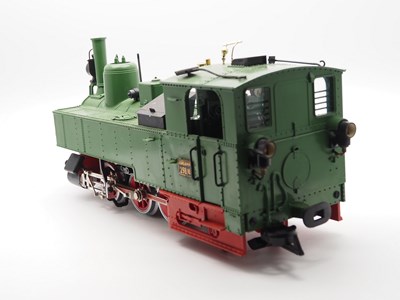 Lot 620 - An LGB 2073 G scale 0-6-2T steam locomotive in...
