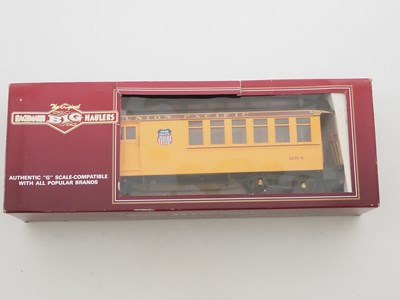 Lot 626 - A pair of G scale American outline cars...