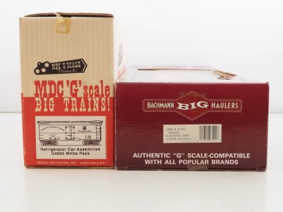 Lot 626 - A pair of G scale American outline cars...