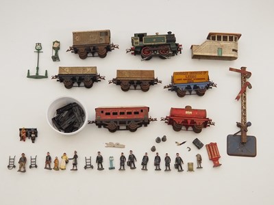 Lot 631 - A quantity of HORNBY O gauge rolling stock...