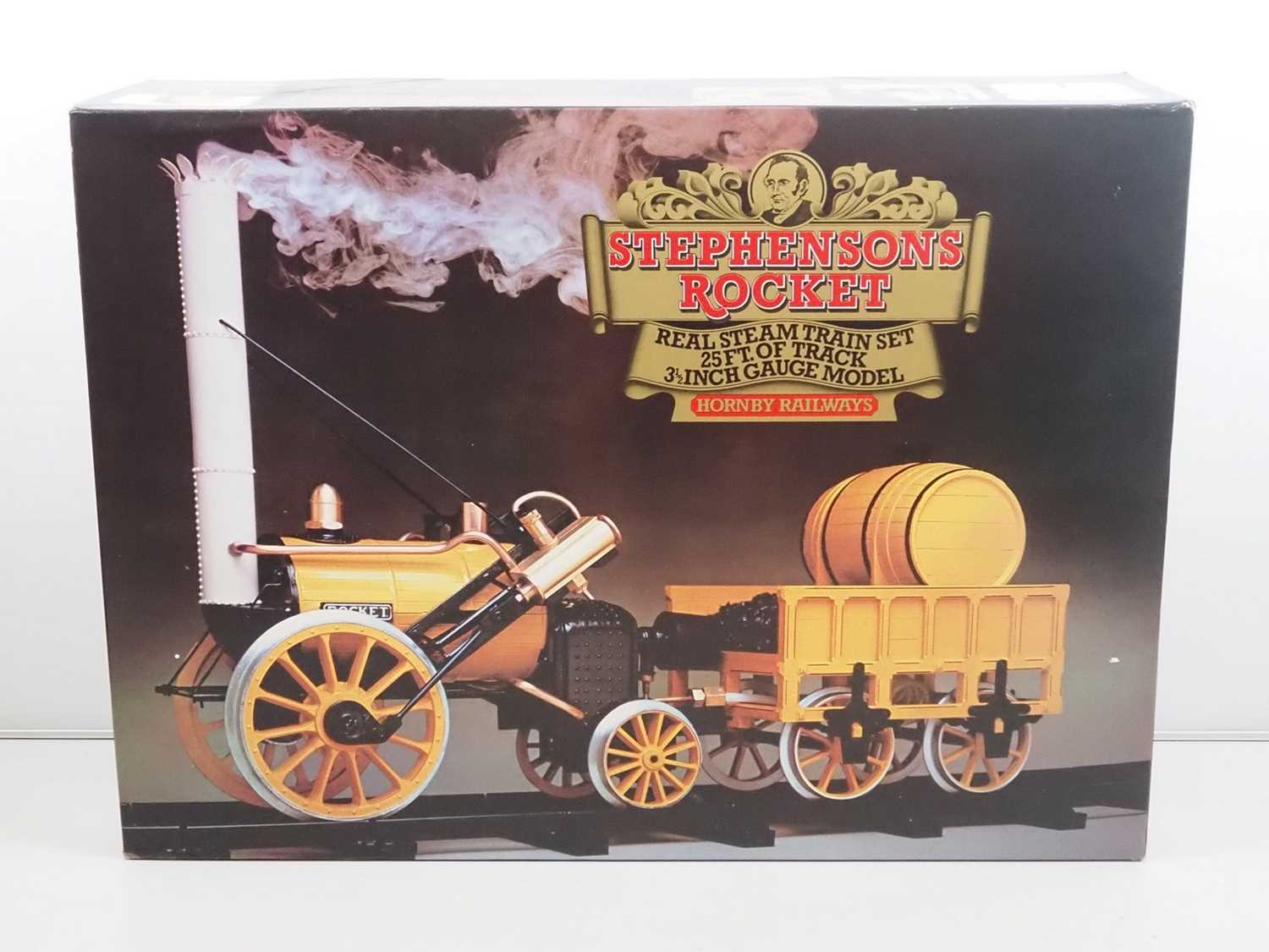 Lot 632 - A HORNBY 3.5" scale live steam Stephenson's...