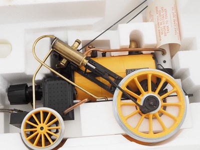 Lot 632 - A HORNBY 3.5" scale live steam Stephenson's...