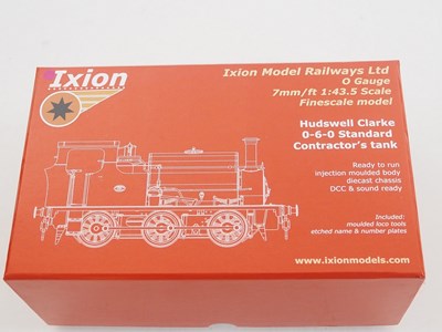 Lot 637 - An IXION O gauge Hudswell Clarke Standard...