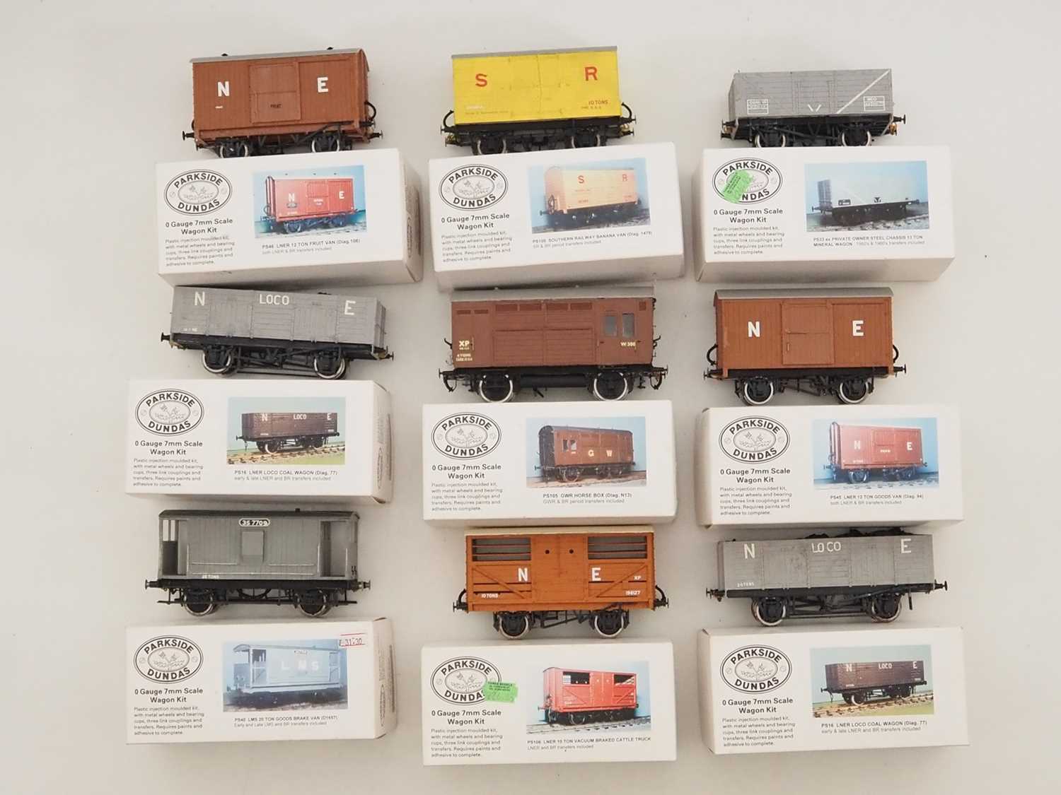 O gauge sales wagon kits