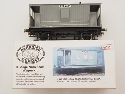 Lot 646 - A group of PARKSIDE DUNDAS plastic O gauge...