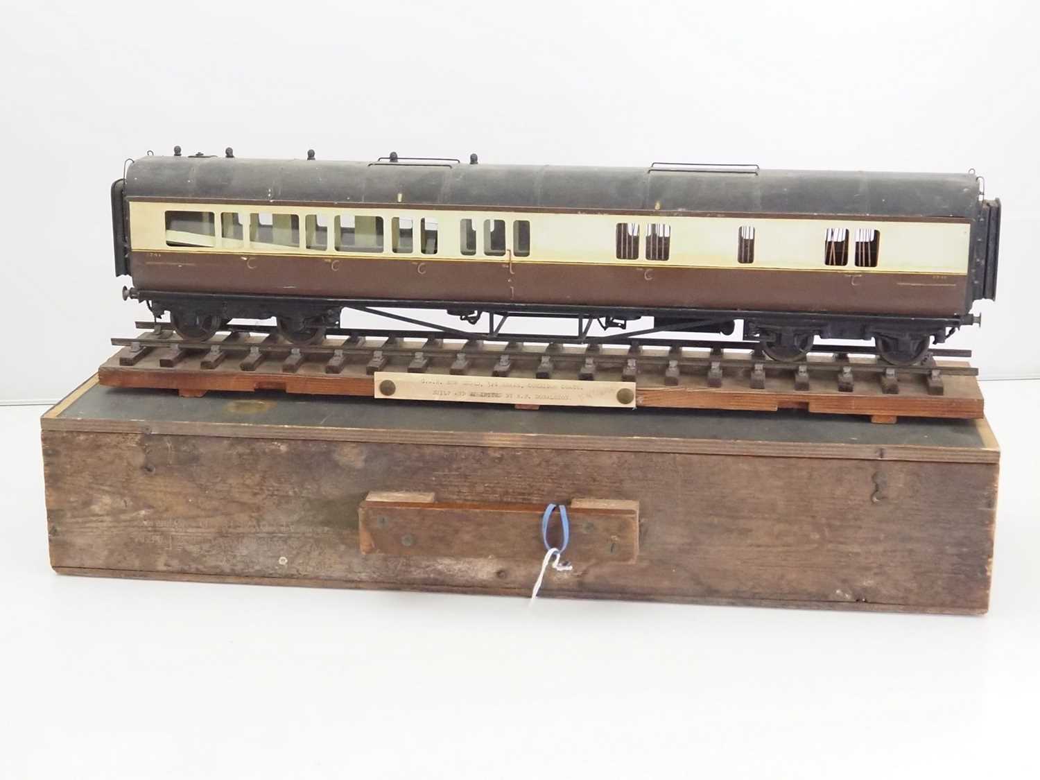 Lot 662 - A 1930s Gauge 1 hand built (exhibited) GWR...