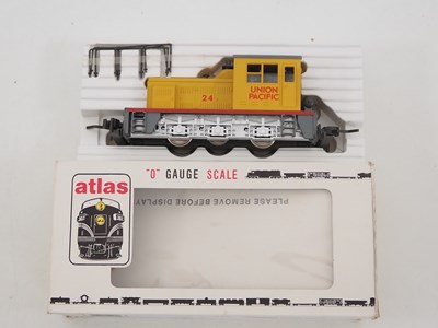Lot 663 - A pair of ATLAS O Gauge American outline 0-6-0...
