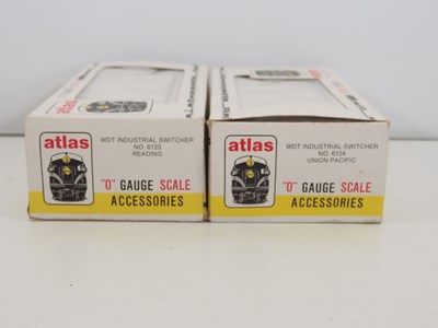 Lot 663 - A pair of ATLAS O Gauge American outline 0-6-0...