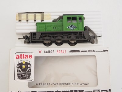 Lot 663 - A pair of ATLAS O Gauge American outline 0-6-0...