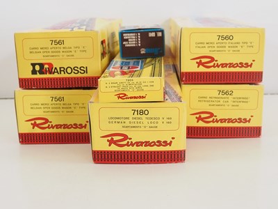 Lot 664 - A RIVAROSSI 7002 O gauge 'German Goods Train...