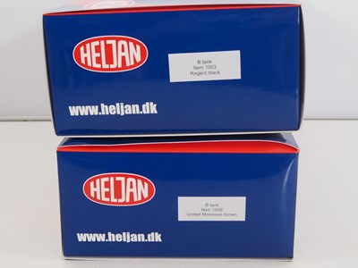 Lot 670 - A pair of HELJAN O gauge tank wagons,...