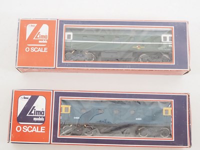 Lot 673 - A pair of LIMA O gauge class 33 diesel...