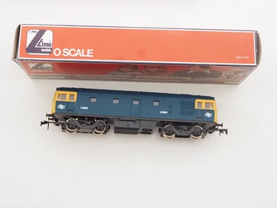 Lot 673 - A pair of LIMA O gauge class 33 diesel...