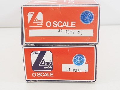 Lot 673 - A pair of LIMA O gauge class 33 diesel...