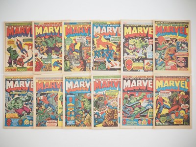 Lot 198 - MIGHTY WORLD OF MARVEL #1, 2, 3, 4, 5, 6, 7, 8,...