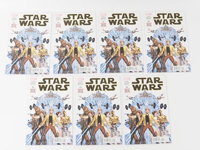 Lot 327 - STAR WARS #1 (7 in Lot) - (2015 - MARVEL) -...