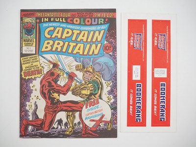 Lot 54 - CAPTAIN BRITAIN #2 - (1976 - BRITISH MARVEL) -...
