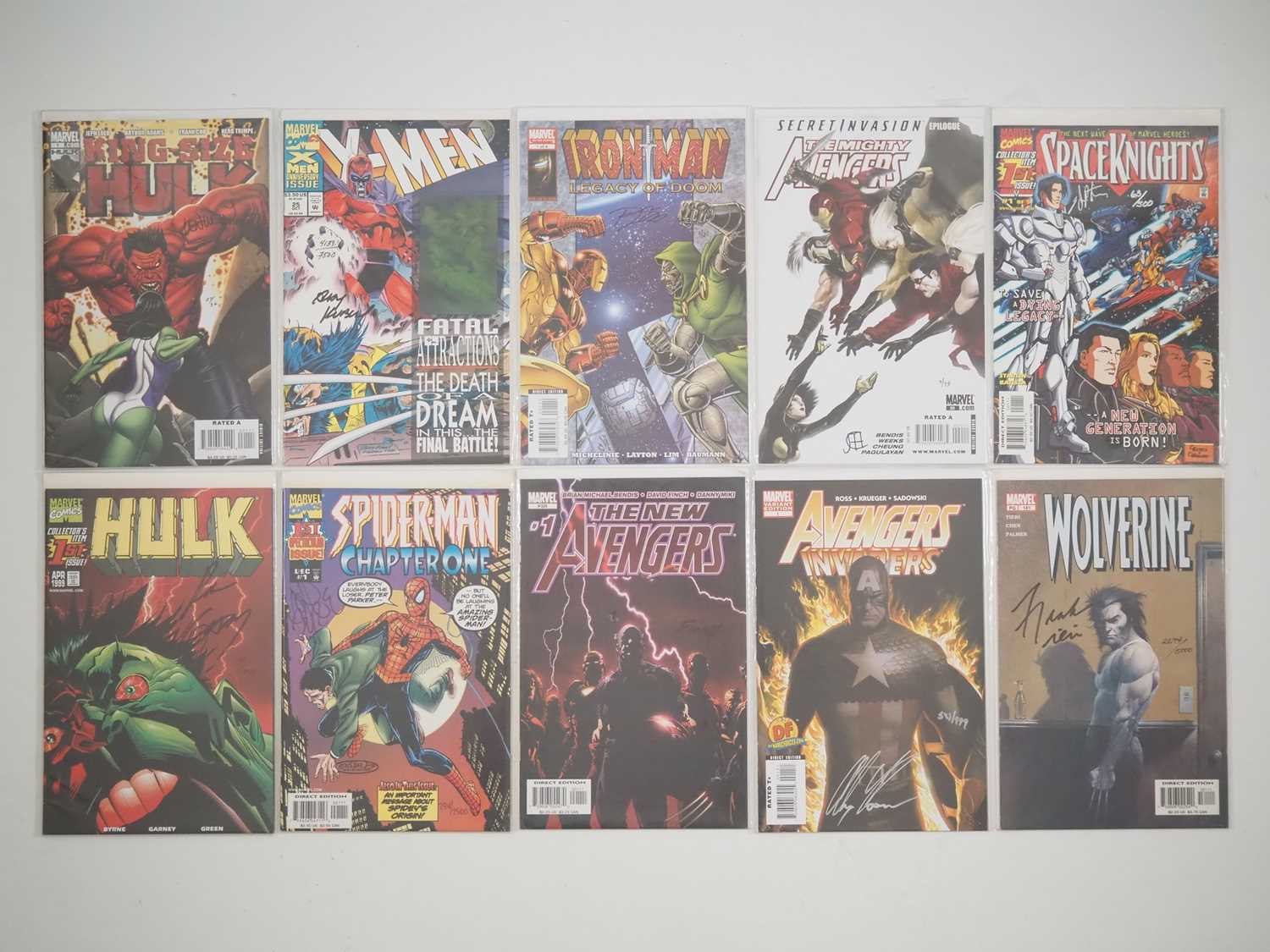 Lot 292 - DYNAMIC FORCES MARVEL LOT (10 in Lot) - All