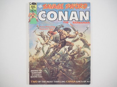 Lot 255 - SAVAGE SWORD OF CONAN #1 - (1974 - CURTIS) -...