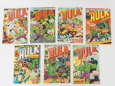 Lot 410 - INCREDIBLE HULK #162, 168, 170, 171, 172, 175,...