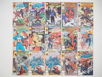 Lot 77 - AMAZING SPIDER-MAN #318 to 331 (15 in Lot - 2...