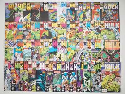 Lot 222 - INCREDIBLE HULK #378 to 425 (49 in Lot) -...