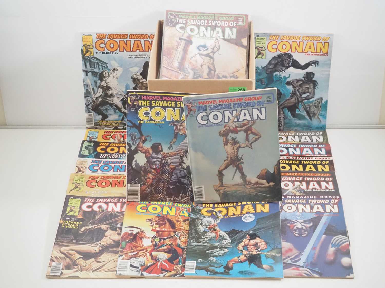 SAVAGE SWORD OF on sale CONAN # 2 AND CONAN THE BARIBARIAN # 51