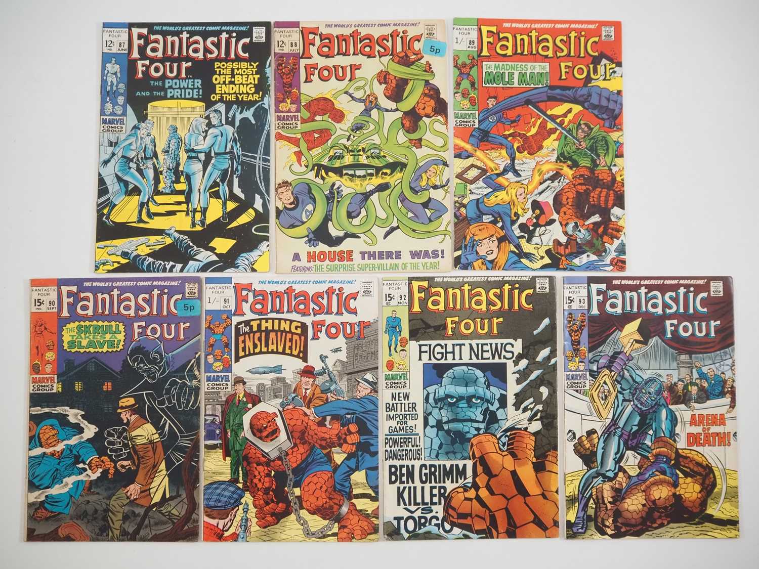 Fantastic four hot comic lot