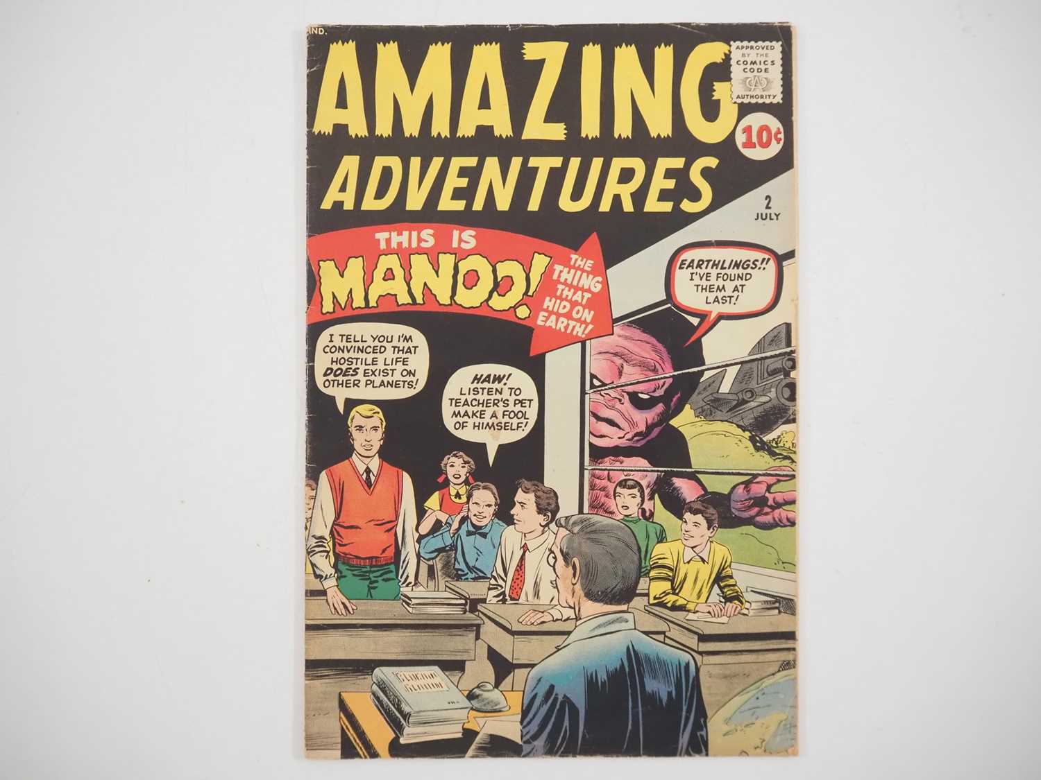 Lot 38 - AMAZING ADVENTURES #2 (1961) Written by Larry...
