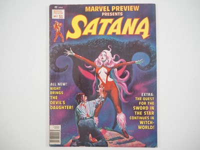 Lot 300 - MARVEL PREVIEW: SATANA #7 (1976 - CURTIS) -...