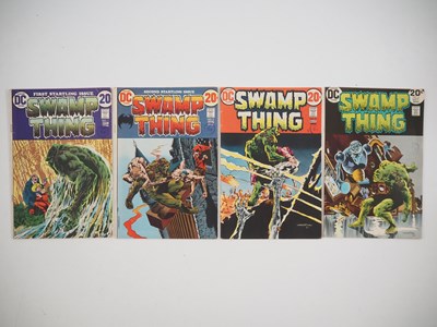 Lot 142 - SWAMP THING #1, 2, 3, 6 (4 in Lot) -...